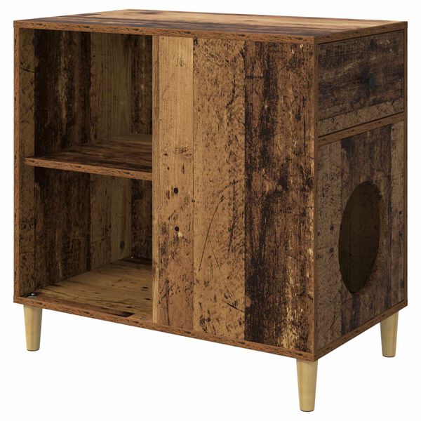 vidaXL &Sigma;&pi;ί&tau;&iota; &Gamma;ά&tau;&alpha;&sigmaf; &Pi;&alpha;&lambda;&iota;ό &xi;ύ&lambda;&omicron; 72 x 42.5 x 70 &epsilon;&kappa;. &Epsilon;&pi;&epsilon;&xi;&epsilon;&rho;&gamma;&alpha;&sigma;&mu;έ&nu;&omicron; &xi;ύ&lambda;&omicron;