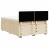 vidaXL &Kappa;&rho;&epsilon;&beta;ά&tau;&iota; Boxspring &mu;&epsilon; &Sigma;&tau;&rho;ώ&mu;&alpha; &Kappa;&rho;&epsilon;&mu; 140x200 &epsilon;&kappa;. &Upsilon;&phi;&alpha;&sigma;&mu;ά&tau;&iota;&nu;&omicron;