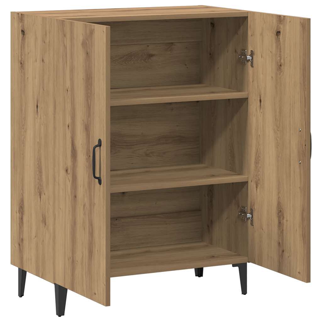vidaXL Μπουφές Αρτισιανή Δρυς 70x34x90 εκ. από Επεξεργασμένο Ξύλο