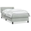 vidaXL Box Spring &kappa;&rho;&epsilon;&beta;ά&tau;&iota; &mu;&epsilon; &sigma;&tau;&rho;ώ&mu;&alpha; &alpha;&nu;&omicron;&iota;&chi;&tau;ό &gamma;&kappa;&rho;&iota; 100x220 &epsilon;&kappa;. &Beta;&epsilon;&lambda;&omicron;ύ&delta;&iota;&nu;&omicron;