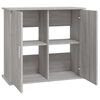 vidaXL Βάση Ενυδρείου Γκρι Sonoma 81x36x73 εκ. από Επεξεργασμένο Ξύλο