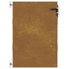 vidaXL Πύλη Κήπου 85 x 125 εκ. από Ατσάλι Corten
