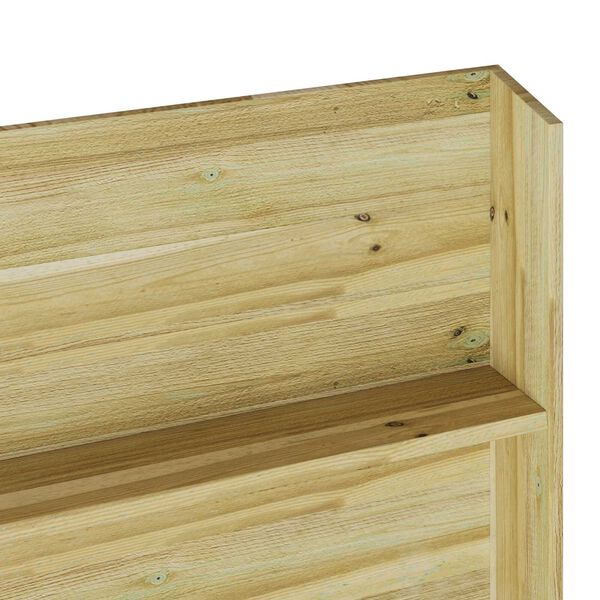 vidaXL Βάση Φυτών 5-Επιπέδων 90x15x180 εκ. Φυσικό Ξύλο