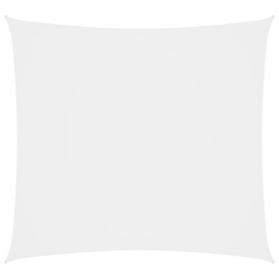 vidaXL Πανί Σκίασης Τετράγωνο Λευκό 3,6 x 3,6 μ. από Ύφασμα Oxford