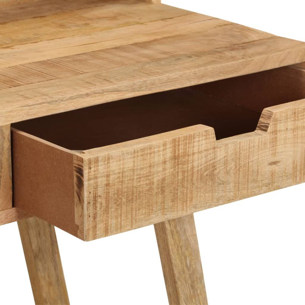 vidaXL Γραφείο 100 x 45 x 90 εκ. από Μασίφ Ακατέργαστο Ξύλο Μάνγκο