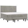 vidaXL &Kappa;&rho;&epsilon;&beta;ά&tau;&iota; Boxspring &mu;&epsilon; &Sigma;&tau;&rho;ώ&mu;&alpha; &Alpha;&nu;&omicron;&iota;&chi;&tau;ό &Gamma;&kappa;&rho;&iota; 160x200 &epsilon;&kappa;. &Beta;&epsilon;&lambda;&omicron;ύ&delta;&iota;&nu;&omicron;