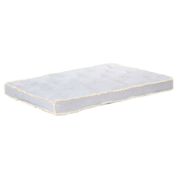 vidaXL Μαξιλάρι Καναπέ Παλέτας Γκρι 120 x 80 x 10 εκ.