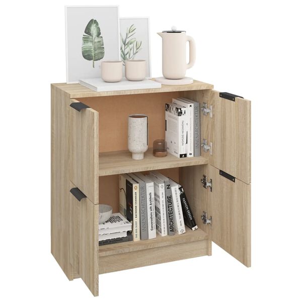 vidaXL Συρταριέρα Sonoma Δρυς 60 x 30 x 70 εκ. από Επεξεργασμένο Ξύλο