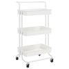 vidaXL &Tau;&rho;ό&lambda;&epsilon;ϊ &Kappa;&omicron;&upsilon;&zeta;ί&nu;&alpha;&sigmaf; 3 &Epsilon;&pi;&iota;&pi;έ&delta;&omega;&nu; &Lambda;&epsilon;&upsilon;&kappa;ό 42 x 35 x 85 &epsilon;&kappa;. &Sigma;ί&delta;&epsilon;&rho;&omicron;/ABS