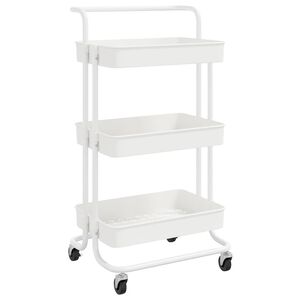 vidaXL &Tau;&rho;ό&lambda;&epsilon;ϊ &Kappa;&omicron;&upsilon;&zeta;ί&nu;&alpha;&sigmaf; 3 &Epsilon;&pi;&iota;&pi;έ&delta;&omega;&nu; &Lambda;&epsilon;&upsilon;&kappa;ό 42 x 35 x 85 &epsilon;&kappa;. &Sigma;ί&delta;&epsilon;&rho;&omicron;/ABS