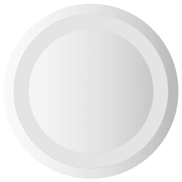 vidaXL Καθρέφτης Μπάνιου LED Στρογγυλός 30 εκ.