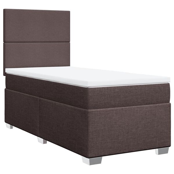 vidaXL &Kappa;&rho;&epsilon;&beta;ά&tau;&iota; Boxspring &mu;&epsilon; &Sigma;&tau;&rho;ώ&mu;&alpha; &Sigma;&kappa;&omicron;ύ&rho;&omicron; &Kappa;&alpha;&phi;έ 90x190 &epsilon;&kappa;. &Upsilon;&phi;&alpha;&sigma;&mu;ά&tau;&iota;&nu;&omicron;