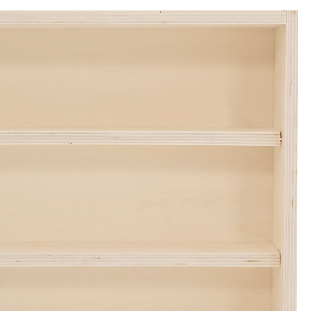 vidaXL Ξύλινη συλλεκτική βιτρίνα με πόρτες 40x8,5x37 εκ.