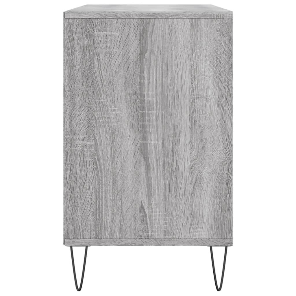 vidaXL Παπουτσοθήκη Γκρι Sonoma 102x36x60 εκ. από Επεξεργασμένο Ξύλο