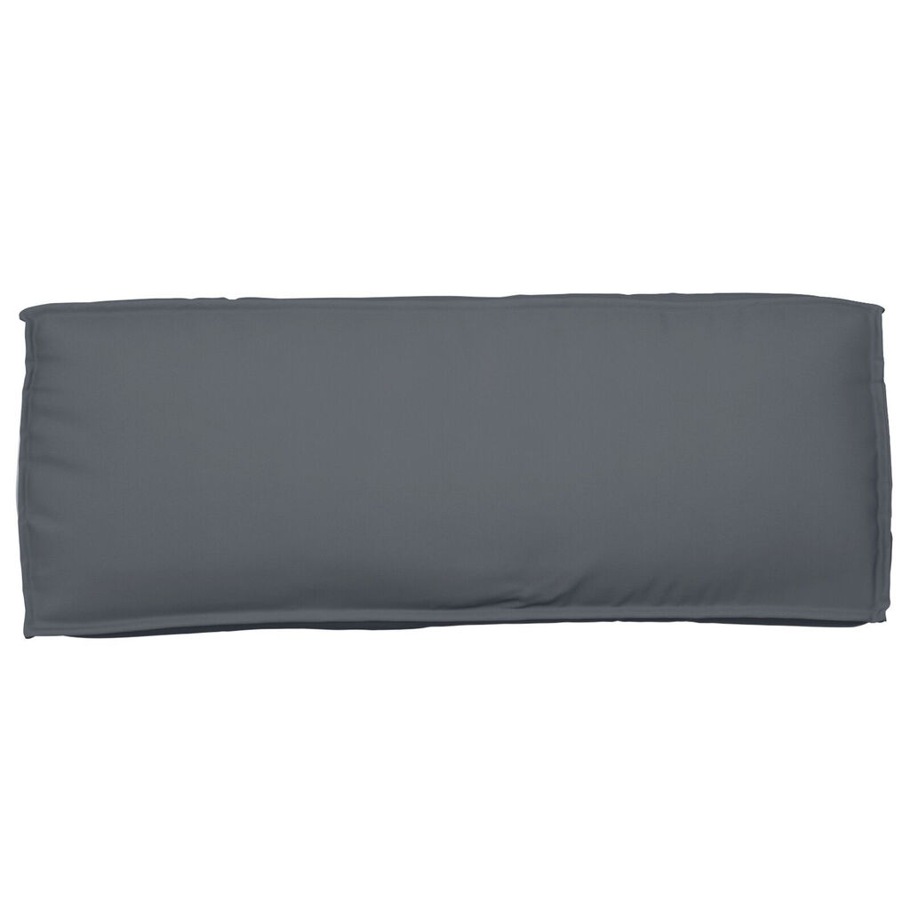 vidaXL Μαξιλάρι Παλέτας για πλάτη Ανθρακί 120x40x12 εκ. Ύφασμα Oxford