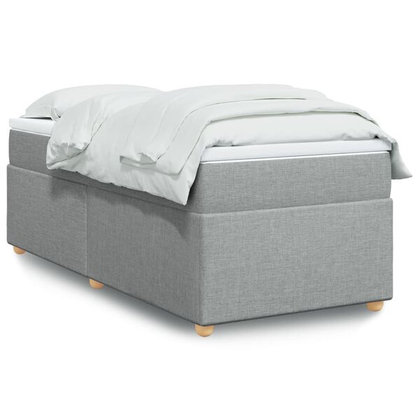 vidaXL &Kappa;&rho;&epsilon;&beta;ά&tau;&iota; Boxspring &mu;&epsilon; &Sigma;&tau;&rho;ώ&mu;&alpha; &Alpha;&nu;&omicron;&iota;&chi;&tau;ό &Gamma;&kappa;&rho;&iota; 80x200 &epsilon;&kappa;. &Upsilon;&phi;&alpha;&sigma;&mu;ά&tau;&iota;&nu;&omicron;