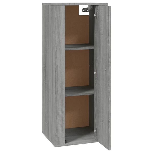 vidaXL Έπιπλα Τηλεόρασης Επιτοίχια Sonoma Δρυς 40x34,5x100 εκ