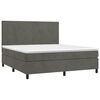 vidaXL &Kappa;&rho;&epsilon;&beta;ά&tau;&iota; Boxspring &mu;&epsilon; &Sigma;&tau;&rho;ώ&mu;&alpha; &Sigma;&kappa;&omicron;ύ&rho;&omicron; &Gamma;&kappa;&rho;&iota; 180x200 &epsilon;&kappa;. &Beta;&epsilon;&lambda;&omicron;ύ&delta;&iota;&nu;&omicron;