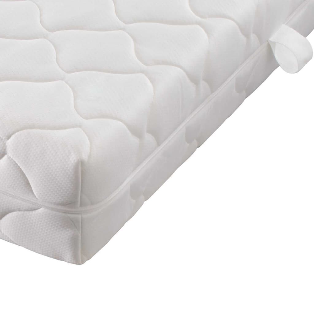 vidaXL Στρώμα 200 x 180 x 17 εκ. με Προστατευτική Πλενόμενη Θήκη