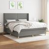 vidaXL &Kappa;&rho;&epsilon;&beta;ά&tau;&iota; Boxspring &mu;&epsilon; &Sigma;&tau;&rho;ώ&mu;&alpha; &Sigma;&kappa;&omicron;ύ&rho;&omicron; &Gamma;&kappa;&rho;&iota; 160x200 &epsilon;&kappa; &Upsilon;&phi;&alpha;&sigma;&mu;ά&tau;&iota;&nu;&omicron;