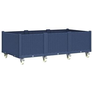 vidaXL &Zeta;&alpha;&rho;&nu;&tau;&iota;&nu;&iota;έ&rho;&alpha; &Kappa;ή&pi;&omicron;&upsilon; &mu;&epsilon; &Pi;ό&delta;&iota;&alpha; &Mu;&pi;&lambda;&epsilon; &Gamma;&kappa;&rho;&iota; 150x80x54 &epsilon;&kappa;. &Pi;&omicron;&lambda;&upsilon;&pi;&rho;&omicron;&pi;&upsilon;&lambda;έ&nu;&iota;&omicron;