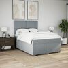vidaXL &Kappa;&rho;&epsilon;&beta;ά&tau;&iota; Boxspring &mu;&epsilon; &Sigma;&tau;&rho;ώ&mu;&alpha; &Alpha;&nu;. &Pi;&rho;ά&sigma;&iota;&nu;&omicron; 160x200&epsilon;&kappa; &Upsilon;&phi;&alpha;&sigma;&mu;ά&tau;&iota;&nu;&omicron;