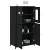 vidaXL Ντουλάπι Μαύρο 62x32x106,5 εκ. από Επεξεργασμένο Ξύλο