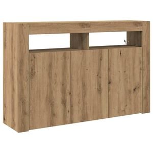 vidaXL &Pi;&lambda;&alpha;ϊ&nu;ό &gamma;&rho;&alpha;&phi;&epsilon;ί&omicron; Artisan Oak 116 x 30 x 75 &epsilon;&kappa;. &Epsilon;&pi;&epsilon;&xi;&epsilon;&rho;&gamma;&alpha;&sigma;&mu;έ&nu;&omicron; &Xi;ύ&lambda;&omicron;