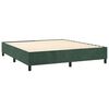 vidaXL &Kappa;&rho;&epsilon;&beta;ά&tau;&iota; Boxspring &mu;&epsilon; &Sigma;&tau;&rho;ώ&mu;&alpha; &Sigma;&kappa;&omicron;ύ&rho;&omicron; &Pi;&rho;ά&sigma;&iota;&nu;&omicron; 180x200&epsilon;&kappa;. &Beta;&epsilon;&lambda;&omicron;ύ&delta;&iota;&nu;&omicron;