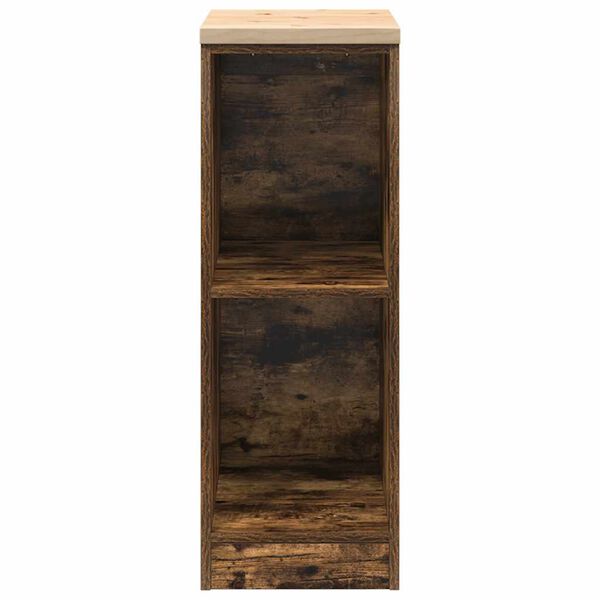 vidaXL ντουλάπι αποθήκευσης γκαράζ 30x51x85 εκ μασίφ ξύλο πεύκο