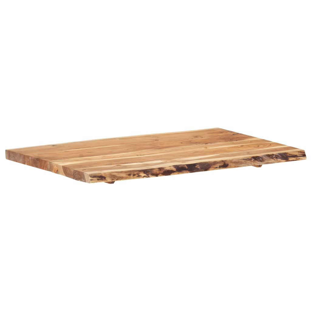 vidaXL Επιφάνεια Τραπεζιού 100 x (50-60) x 3,8 εκ. Μασίφ Ξύλο Ακακίας