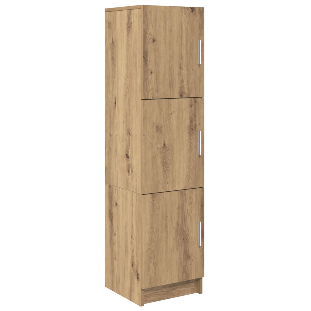 vidaXL Artisan Oak Sideboard Artisan oak Επεξεργασμένο Ξύλο Μεγάλο