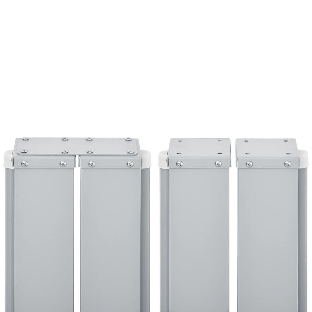 vidaXL Σκίαστρο Πλαϊνό Συρόμενο Κρεμ 100 x 1000 εκ.