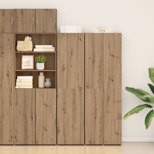 vidaXL Highboard Artisan Oak 45 x 42,5 x 185 &epsilon;&kappa;.