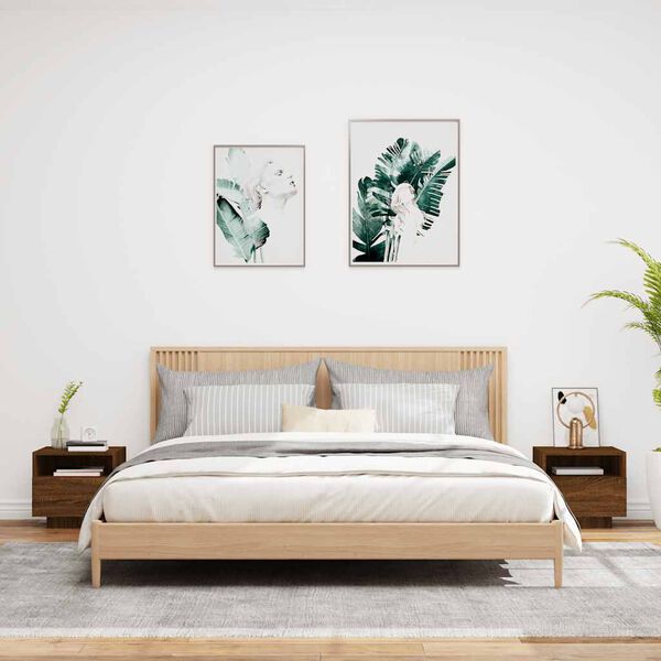 vidaXL &Kappa;&omicron;&mu;&omicron;&delta;ί&nu;&alpha; &mu;&epsilon; &Phi;ώ&tau;&alpha; LED 2 &tau;&epsilon;&mu;. &Kappa;&alpha;&phi;έ &Delta;&rho;&upsilon;&sigmaf; 40 x 39 x 37 &epsilon;&kappa;.