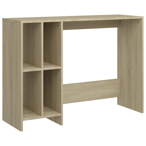 vidaXL Γραφείο Notebook Sonoma Oak 102,5 x 35 x 75 εκ. από Επεξ. Ξύλο