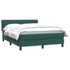 vidaXL &Kappa;&rho;&epsilon;&beta;ά&tau;&iota; Boxspring &mu;&epsilon; &Sigma;&tau;&rho;ώ&mu;&alpha; &Sigma;&kappa;&omicron;ύ&rho;&omicron; &Pi;&rho;ά&sigma;&iota;&nu;&omicron; 140x210&epsilon;&kappa;. &Beta;&epsilon;&lambda;&omicron;ύ&delta;&iota;&nu;&omicron;