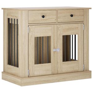 vidaXL Έ&pi;&iota;&pi;&lambda;&omicron; &gamma;&iota;&alpha; &kappa;&lambda;&omicron;&upsilon;&beta;ί &sigma;&kappa;ύ&lambda;&omicron;&upsilon; Sonoma &Delta;&rho;&upsilon;&sigmaf; 90 x 47,5 x 80 &epsilon;&kappa;