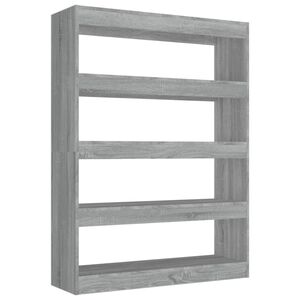 vidaXL &Beta;&iota;&beta;&lambda;&iota;&omicron;&theta;ή&kappa;&eta;/&Delta;&iota;&alpha;&chi;&omega;&rho;&iota;&sigma;&tau;&iota;&kappa;ό &Chi;ώ&rho;&omicron;&upsilon; &Gamma;&kappa;&rho;&iota; Sonoma 100x30x135 &epsilon;&kappa;.