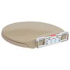 vidaXL Κάλυμμα Λεκάνης με Soft Close &amp; Quick Release Οβάλ Μπεζ