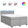 vidaXL &Kappa;&rho;&epsilon;&beta;ά&tau;&iota; Boxspring &mu;&epsilon; &Sigma;&tau;&rho;ώ&mu;&alpha; &Alpha;&nu;. &Pi;&rho;ά&sigma;&iota;&nu;&omicron; 160x200&epsilon;&kappa; &Upsilon;&phi;&alpha;&sigma;&mu;ά&tau;&iota;&nu;&omicron;