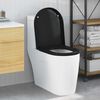 vidaXL Λεκάνη Μαύρο 48 x 36.5 x 4.5 εκ Πολυπροπυλένιο