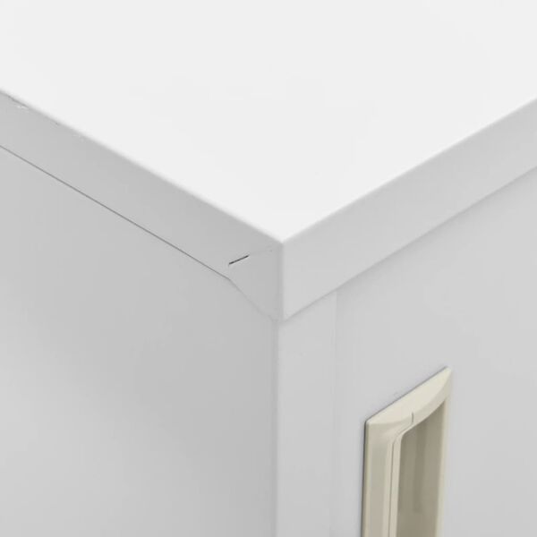 vidaXL Φοριαμοί 5 τεμ. Ανοιχτό Γκρι 90 x 45 x 92,5 εκ. Ατσάλινοι