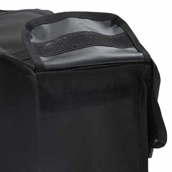 vidaXL Τσάντα Ποδηλάτου Μαύρο 18.5 x 40 x 35 εκ Πολυεστέρας