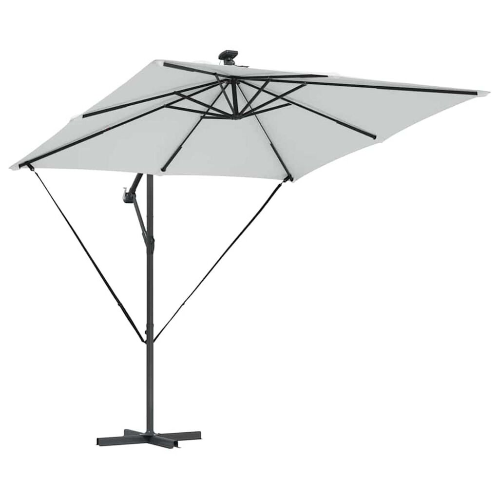 vidaXL Ομπρέλα Cantilever Banana Άμμος 249 x 249 x 250 εκ.