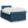 vidaXL &Kappa;&rho;&epsilon;&beta;ά&tau;&iota; Boxspring &mu;&epsilon; &Sigma;&tau;&rho;ώ&mu;&alpha; &Mu;&pi;&lambda;&epsilon; 120x200 &epsilon;&kappa;. &Beta;&epsilon;&lambda;&omicron;ύ&delta;&iota;&nu;&omicron;