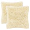 vidaXL &Kappa;ά&lambda;&upsilon;&mu;&mu;&alpha; &Mu;&alpha;&xi;&iota;&lambda;&alpha;&rho;&iota;&omicron;ύ 2 pcs HEERLEN &Kappa;&rho;&epsilon;&mu; 40 x 40 cm PV &Phi;&lambda;ί&sigmaf;
