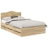 vidaXL &Sigma;&kappa;&epsilon;&lambda;&epsilon;&tau;ό&sigmaf; &Kappa;&rho;&epsilon;&beta;&alpha;&tau;&iota;&omicron;ύ &Delta;&rho;ύ&sigmaf; Sonoma 120 x 190 cm &Mu;&eta;&chi;&alpha;&nu;ή&mu;&alpha;&tau;&omicron;&sigmaf; &Xi;ύ&lambda;&omicron;