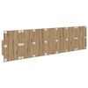 vidaXL &Kappa;&epsilon;&phi;&alpha;&lambda;ή &kappa;&rho;&epsilon;&beta;&alpha;&tau;&iota;&omicron;ύ &mu;&epsilon; &kappa;&omicron;&mu;&omicron;&delta;ί&nu;&omicron; &mu;&epsilon; &sigma;&upsilon;&rho;&tau;ά&rho;&iota; 3 pcs Artisan Oak