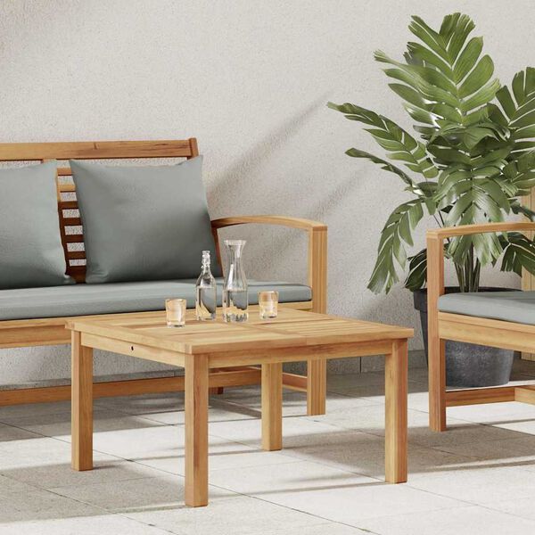 vidaXL Τραπεζάκι σαλονιού Καφέ 60 x 60 x 36 cm Μασίφ ξύλο teak